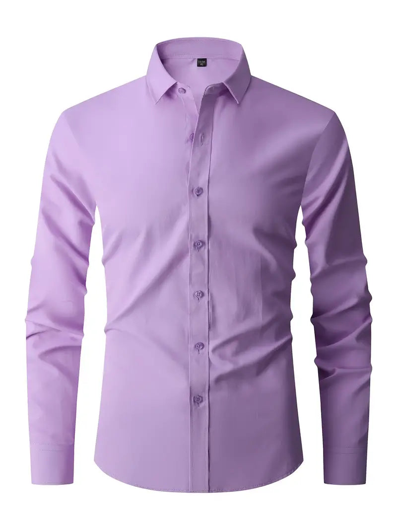 Hemd | Slim-Fit | Langarm | Knopfleiste | Herrenhemd-Chaps Herrenmode