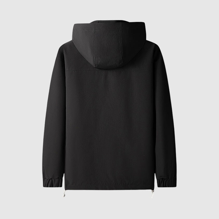 Leichter Windbreaker Herren | Kapuze | Wasserabweisend | Winddicht