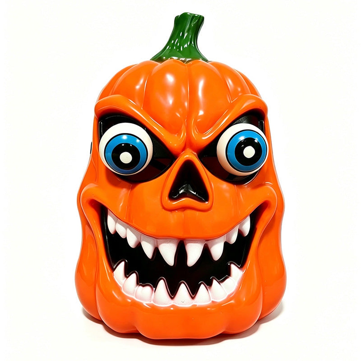 Kürbis-Deko | Gruselkürbis | LED-Augen | Süßigkeitenfach | 25 cm-Orange-Chaps Herrenmode