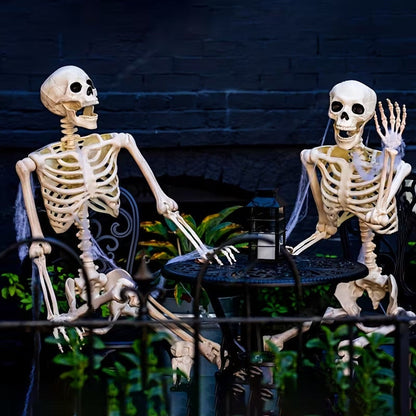 Halloween-Skelett | Bewegliche Gelenke | 5 Modelle | Deko-Chaps Herrenmode
