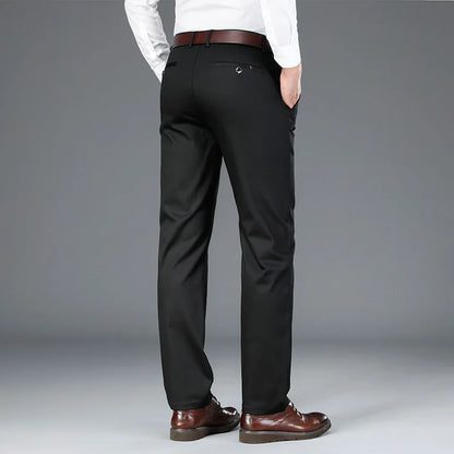 Anzughosen – Business Casual – Stretch – Schmale Hosen – Herrenhosen-Chaps Herrenmode