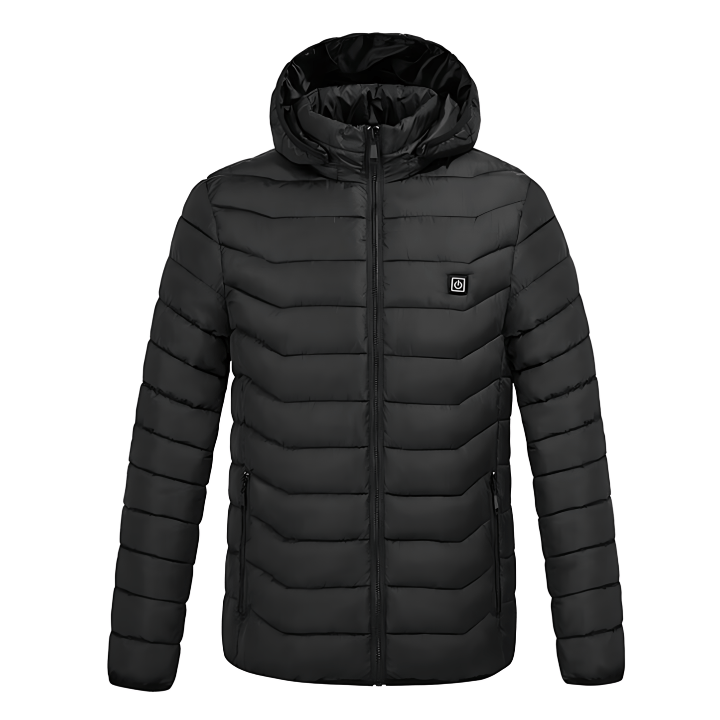 Beheizte Jacke - Kapuze - Puffer - Daunenjacke - Winterjacke für Männer-Chaps Herrenmode