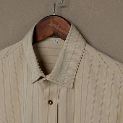Button-Up Hemd - Langarmhemd mit Kragen für Männer-Chaps Herrenmode