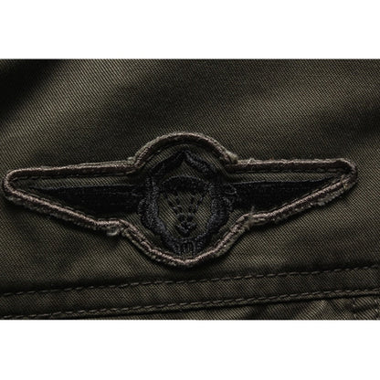 Cargo Jacke - Army grün - Feldjacke - Militärische Einsatzjacke - Herrenjacke-Chaps Herrenmode