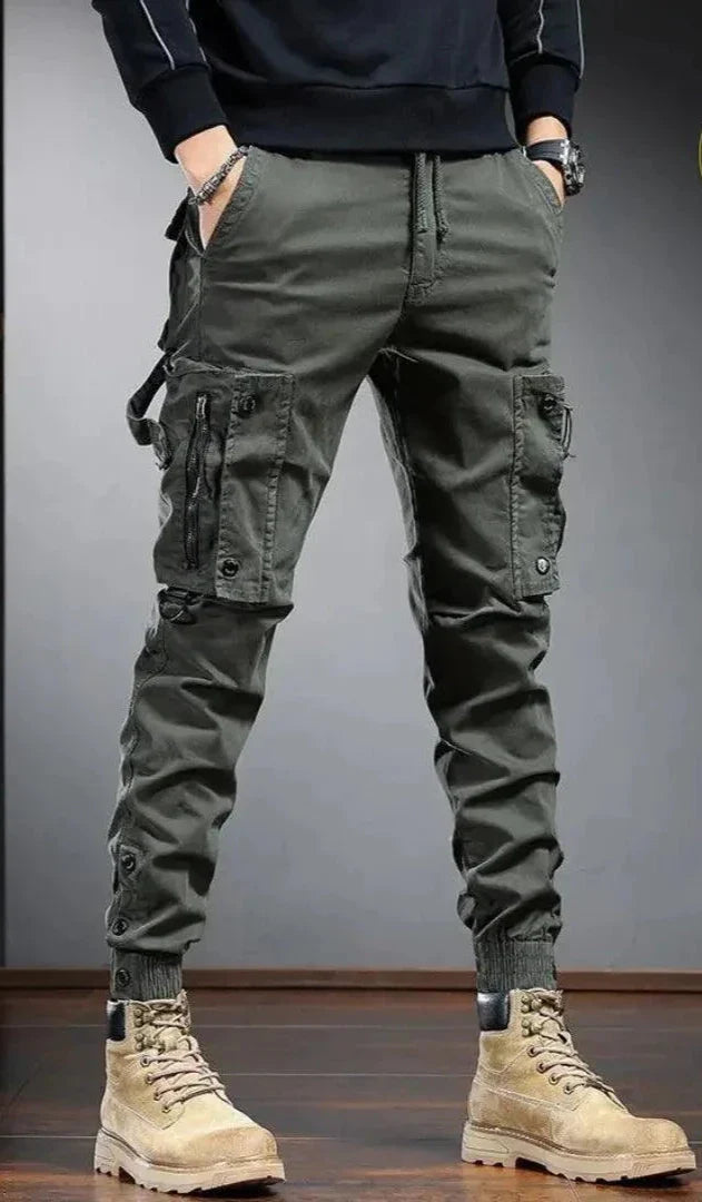 Cargo Jogger - Skinny - Taschen - Cargohosen - Herrenhosen-Chaps Herrenmode