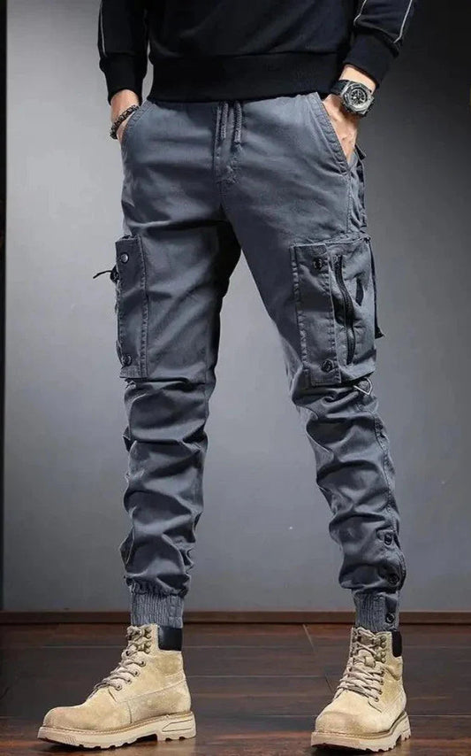 Cargo Jogger - Skinny - Taschen - Cargohosen - Herrenhosen-Chaps Herrenmode
