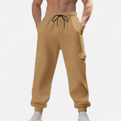 Cargo Joggers – Lässige Cargo-Jogginghose mit Kordelzug für Herren-Chaps Herrenmode
