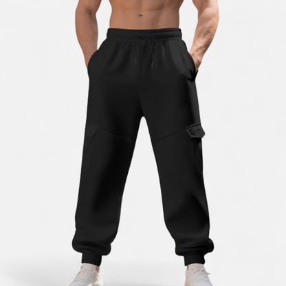 Cargo Joggers – Lässige Cargo-Jogginghose mit Kordelzug für Herren-Chaps Herrenmode
