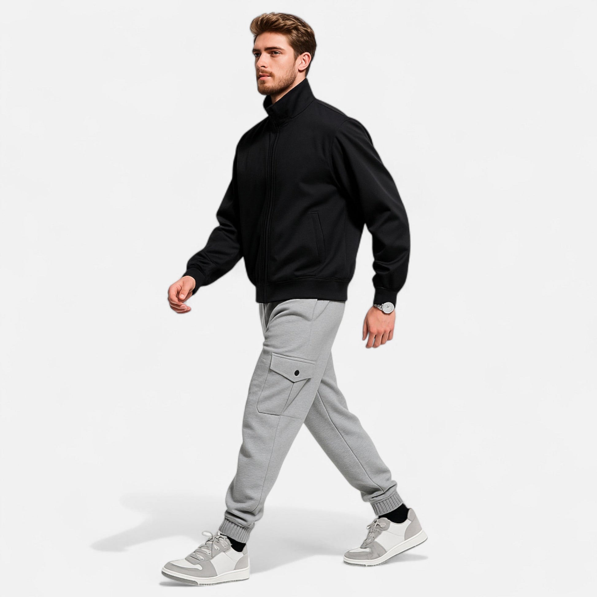 Cargo Joggers – Lässige Cargo-Jogginghose mit Kordelzug für Herren-Chaps Herrenmode