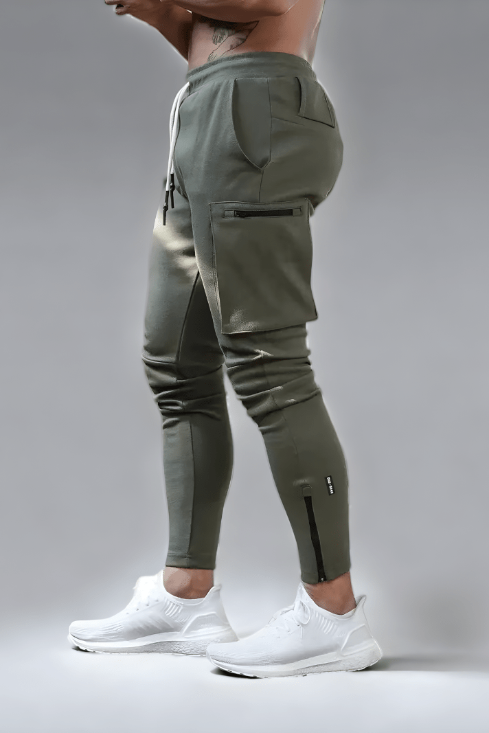 Cargo-Jogginghosen – Kordelzug – Jogginghosen – Cargohosen – Trainingshosen für Herren-Chaps Herrenmode
