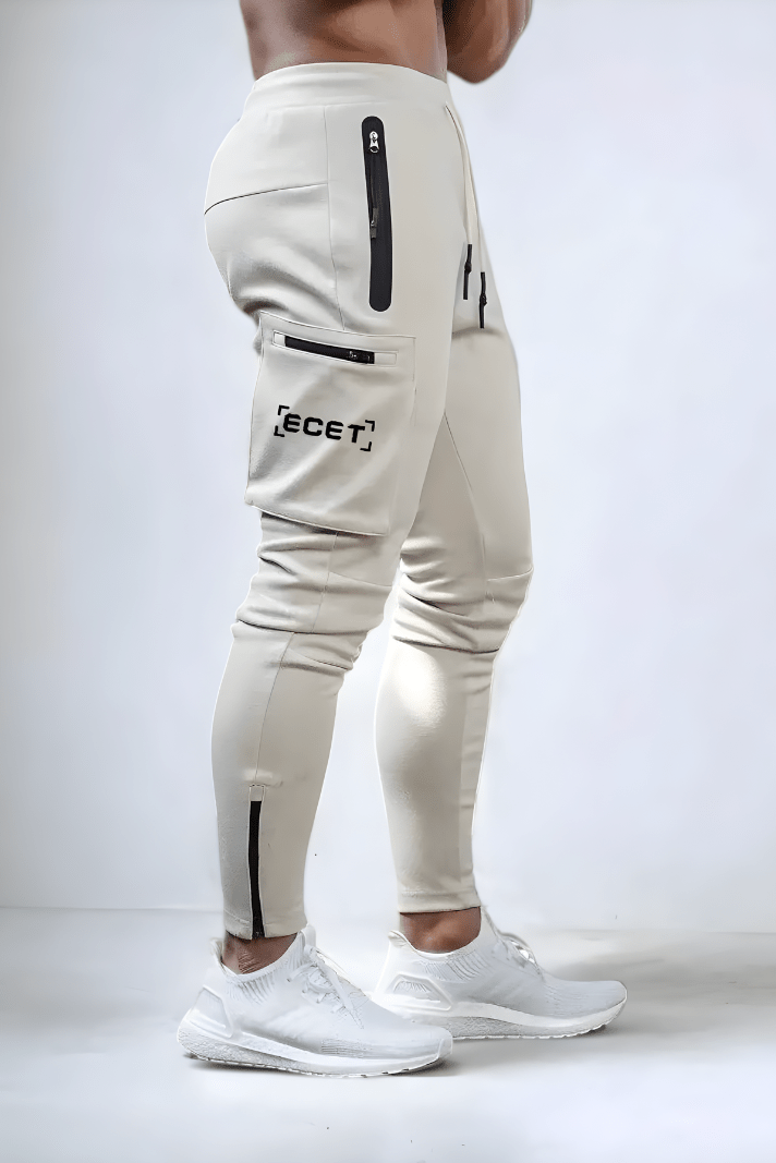 Cargo-Jogginghosen – Kordelzug – Jogginghosen – Cargohosen – Trainingshosen für Herren-Chaps Herrenmode