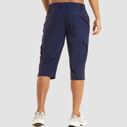 Cargo-Shorts – Lässige, schnell trocknende lange Cargo-Shorts für Männer-Chaps Herrenmode