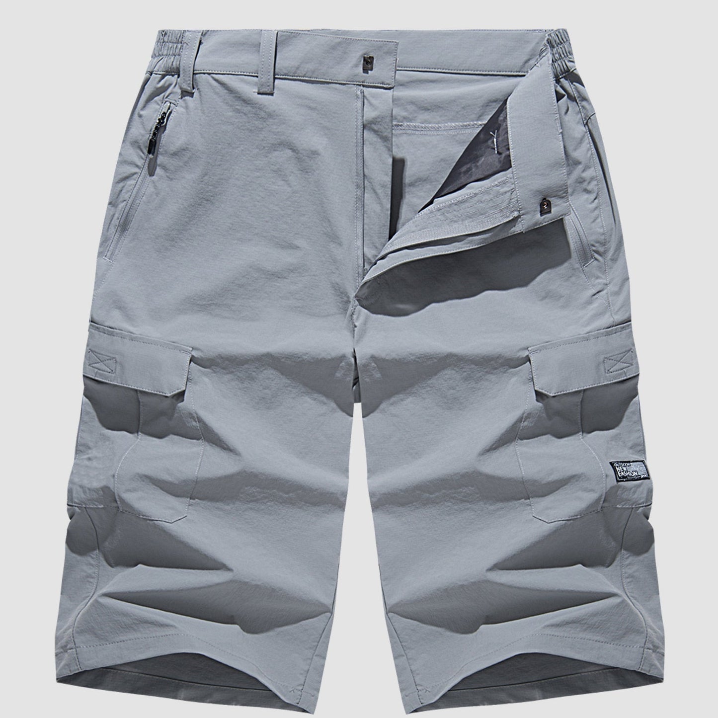 Cargo-Shorts – schnell trocknende lange Shorts für Herren – Caprihosen-Chaps Herrenmode
