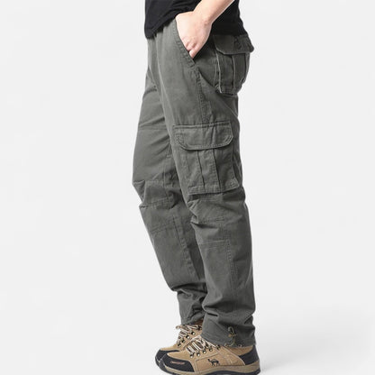 Cargohosen – Lässig – Gerades Bein – Taktische Hosen – Herrenhosen-Armeegrün-M-Chaps Herrenmode
