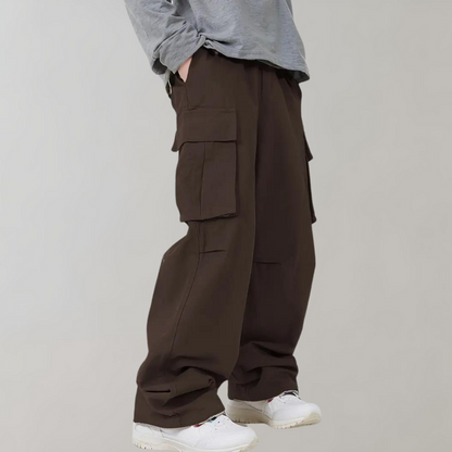 Cargohosen | Loose Fit | Wide Leg | Baggy Pants | Herrenhosen-Chaps Herrenmode