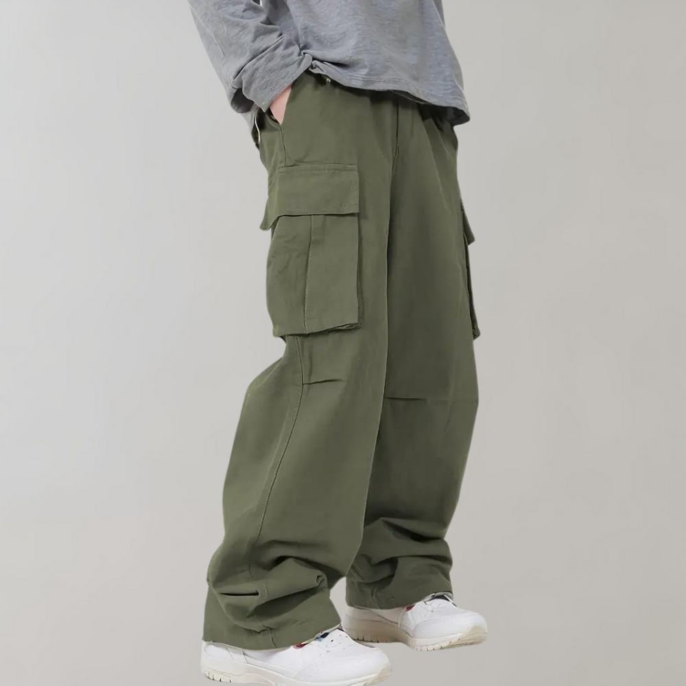 Cargohosen | Loose Fit | Wide Leg | Baggy Pants | Herrenhosen-Chaps Herrenmode