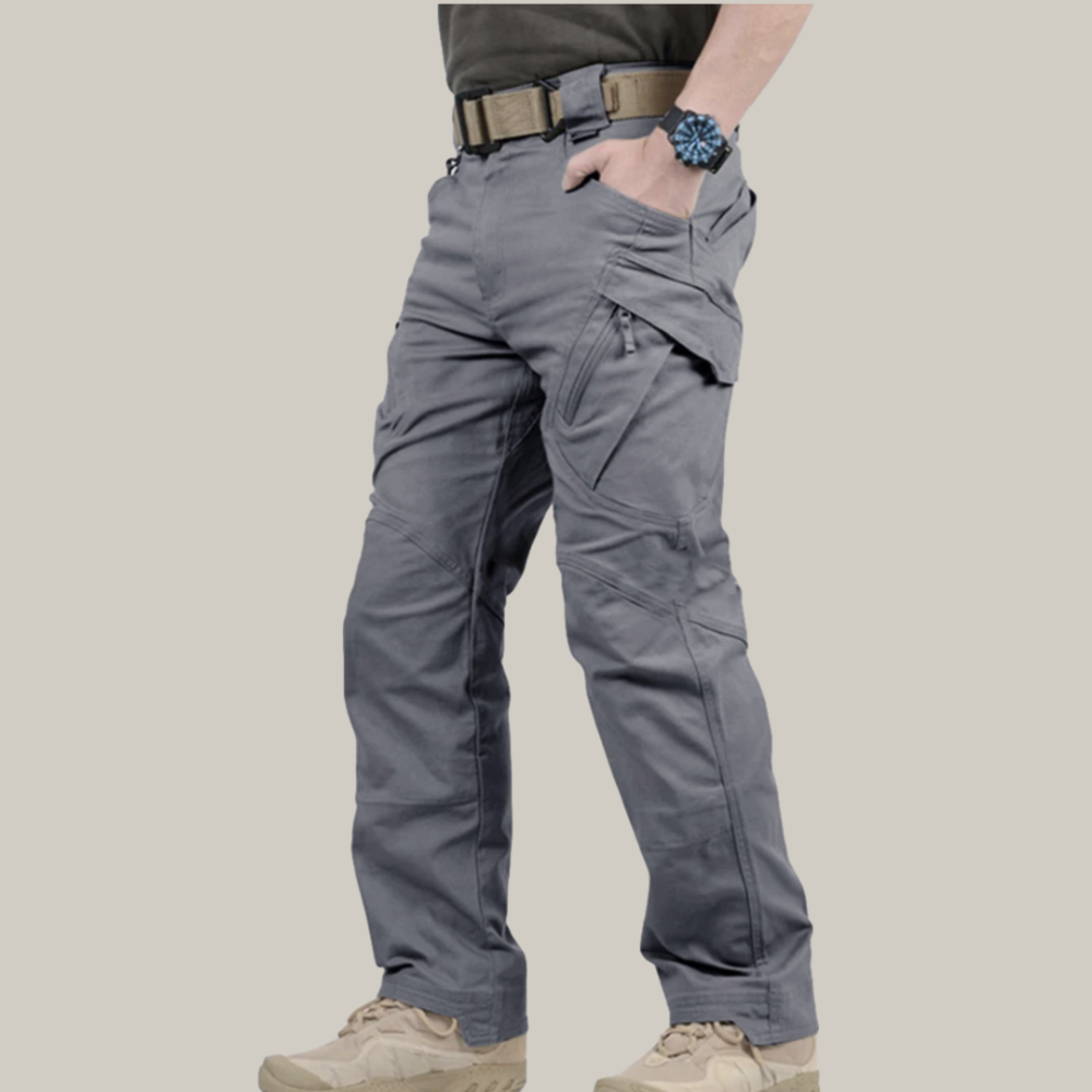 Cargohosen – Wanderhosen – Arbeitshosen – Taktische Hosen – Herrenhosen-Grau-S-Chaps Herrenmode