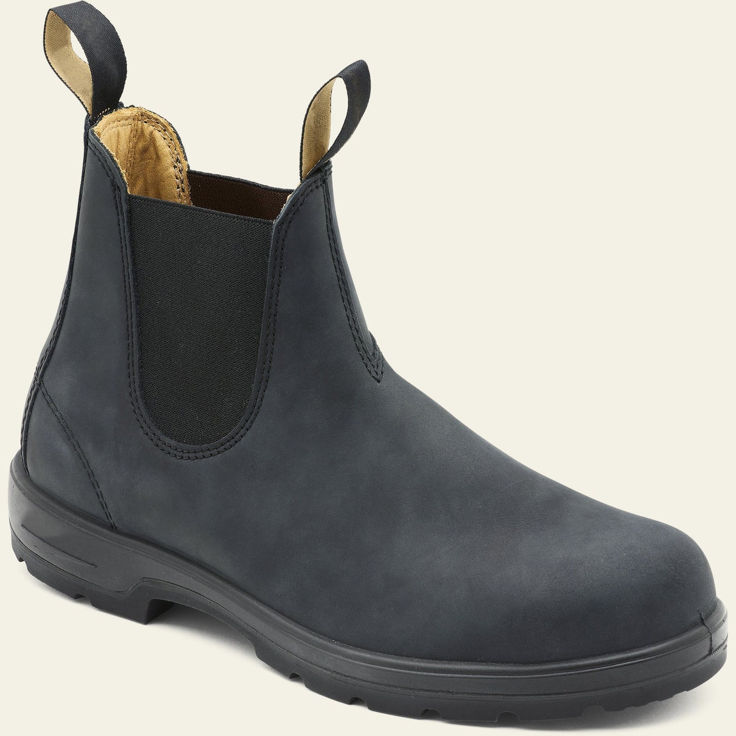 Chelsea Boots | Slip-On | Wasserdicht | Ankle Boots | Herrenstiefel-Grau-39-Chaps Herrenmode