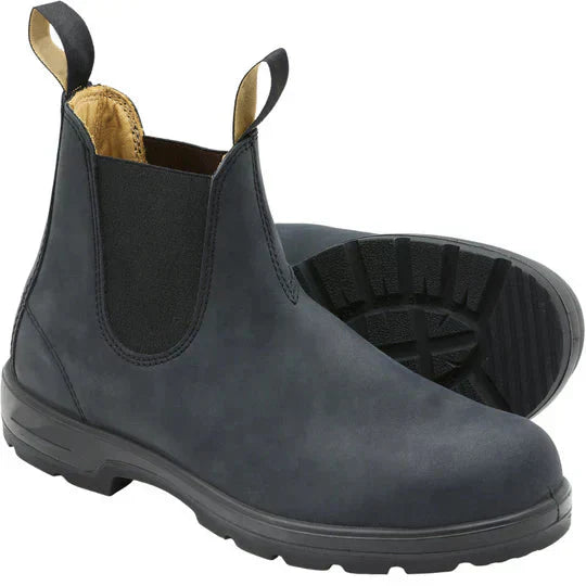 Chelsea-Stiefel – Wasserdichte Slipper-Stiefeletten für Herren-Grau-35-Chaps Herrenmode