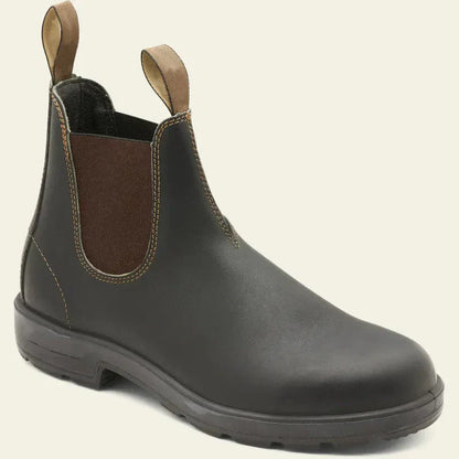 Chelsea-Stiefel – Wasserdichte Slipper-Stiefeletten für Herren-Schwarz/Braun-35-Chaps Herrenmode