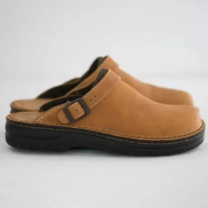Clogs – Orthopädische Slipper für Männer mit Plateau und Fersenriemen-Chaps Herrenmode