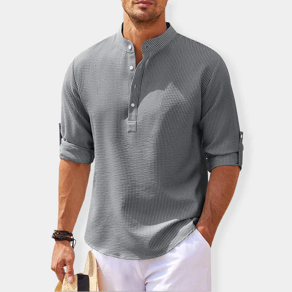 Coast Airy Polo für den Sommer Frühling-Grau-S-Chaps Herrenmode