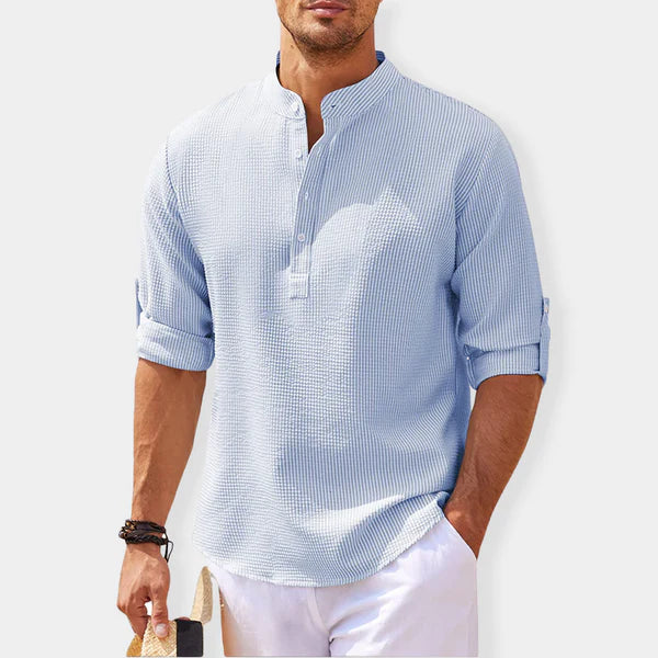 Coast Airy Polo für den Sommer Frühling-Himmelblau-S-Chaps Herrenmode