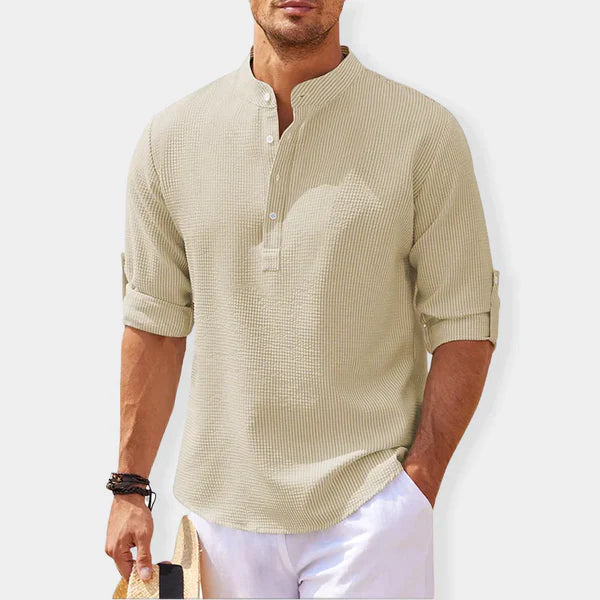 Coast Airy Polo für den Sommer Frühling-Khaki-S-Chaps Herrenmode