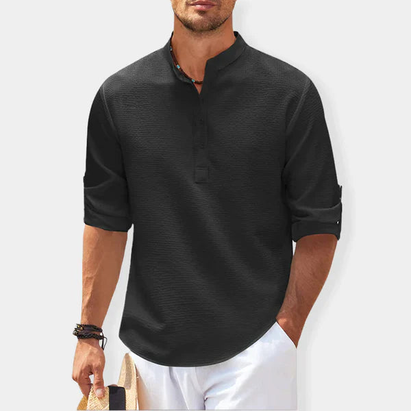 Coast Airy Polo für den Sommer Frühling-Schwarz-S-Chaps Herrenmode