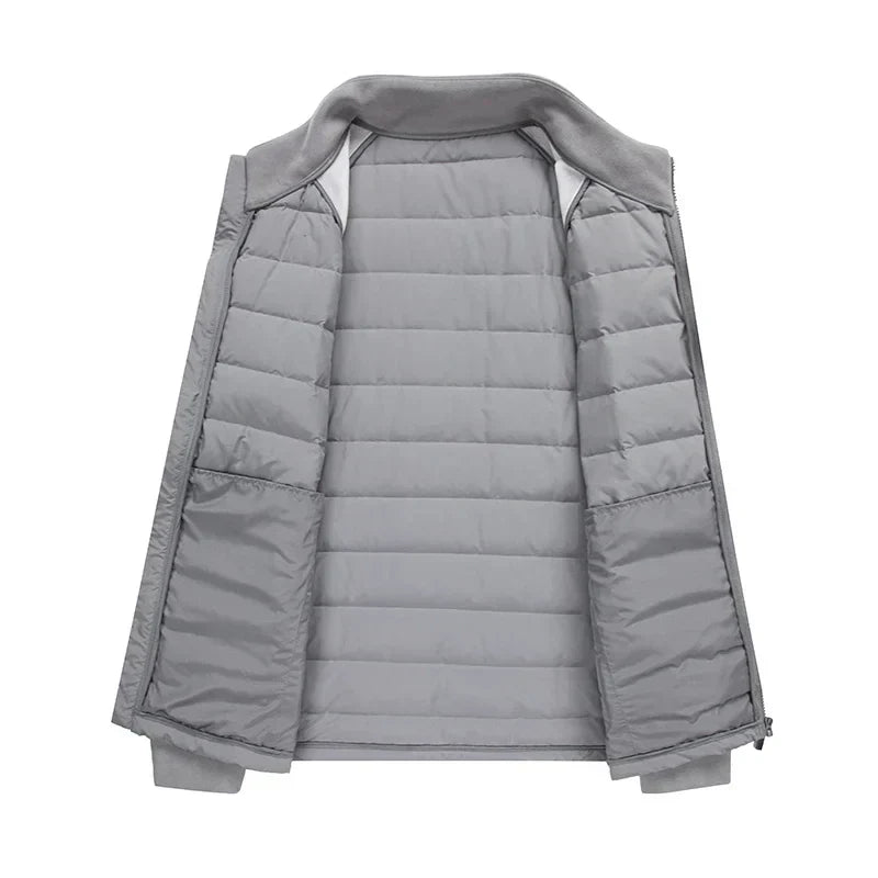 Daunenjacke – Leichte Winterjacke mit Reißverschluss für Männer-Chaps Herrenmode