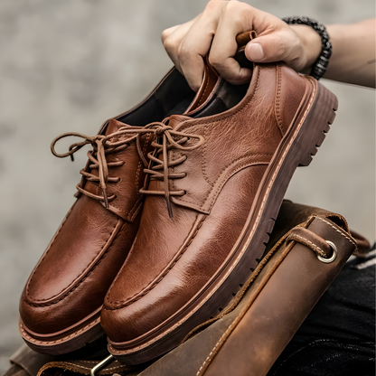 Derby-Schuhe | Freizeit | Schnürschuhe | Lederschuhe | Herrenschuhe-Chaps Herrenmode