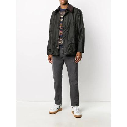 Feldjacke | Lockere Passform | Zip-Up | Cargo Jacke | Herrenjacke-Chaps Herrenmode