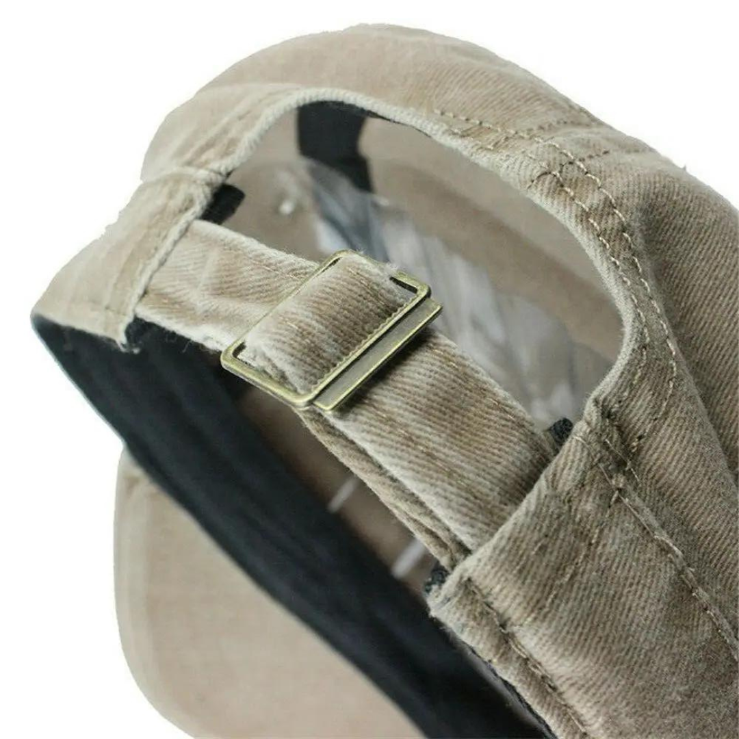 Field Cap - Lässige Kadettenmütze mit flachem Schirm für Männer-Chaps Herrenmode
