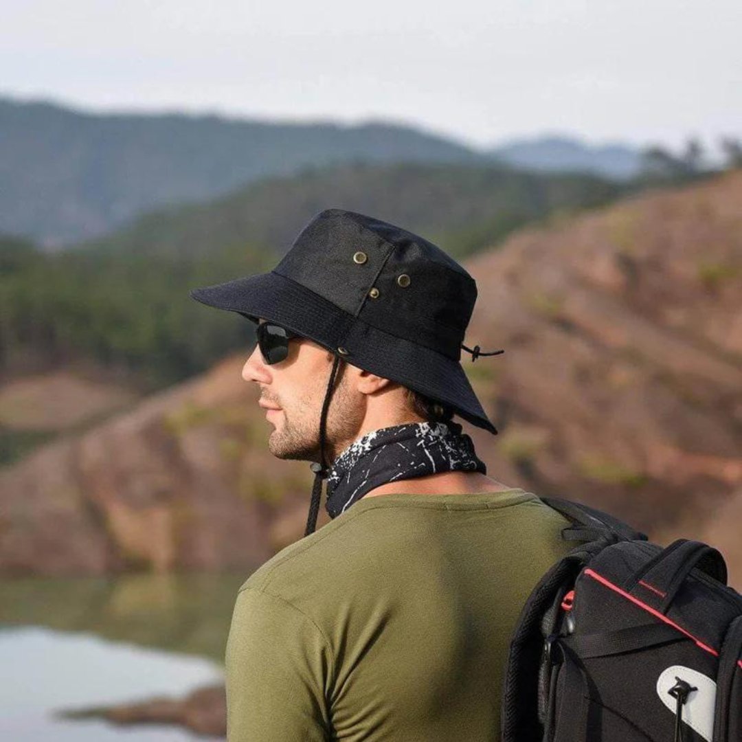 Fischerhut Bruno | Wasserabweisender Bucket Hat mit UV-Schutz-Chaps Herrenmode