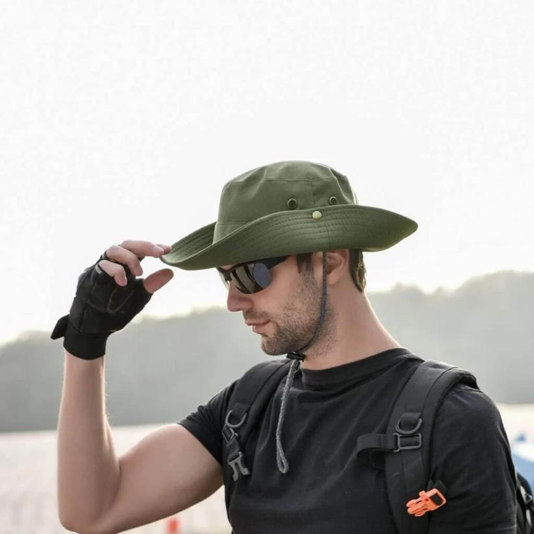 Fischerhut Bruno | Wasserabweisender Bucket Hat mit UV-Schutz-Chaps Herrenmode