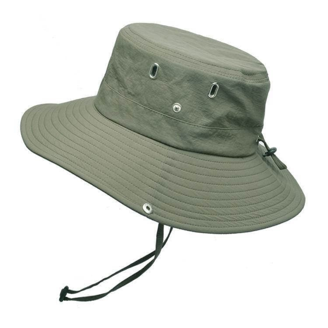Fischerhut Bruno | Wasserabweisender Bucket Hat mit UV-Schutz-Grün-Chaps Herrenmode