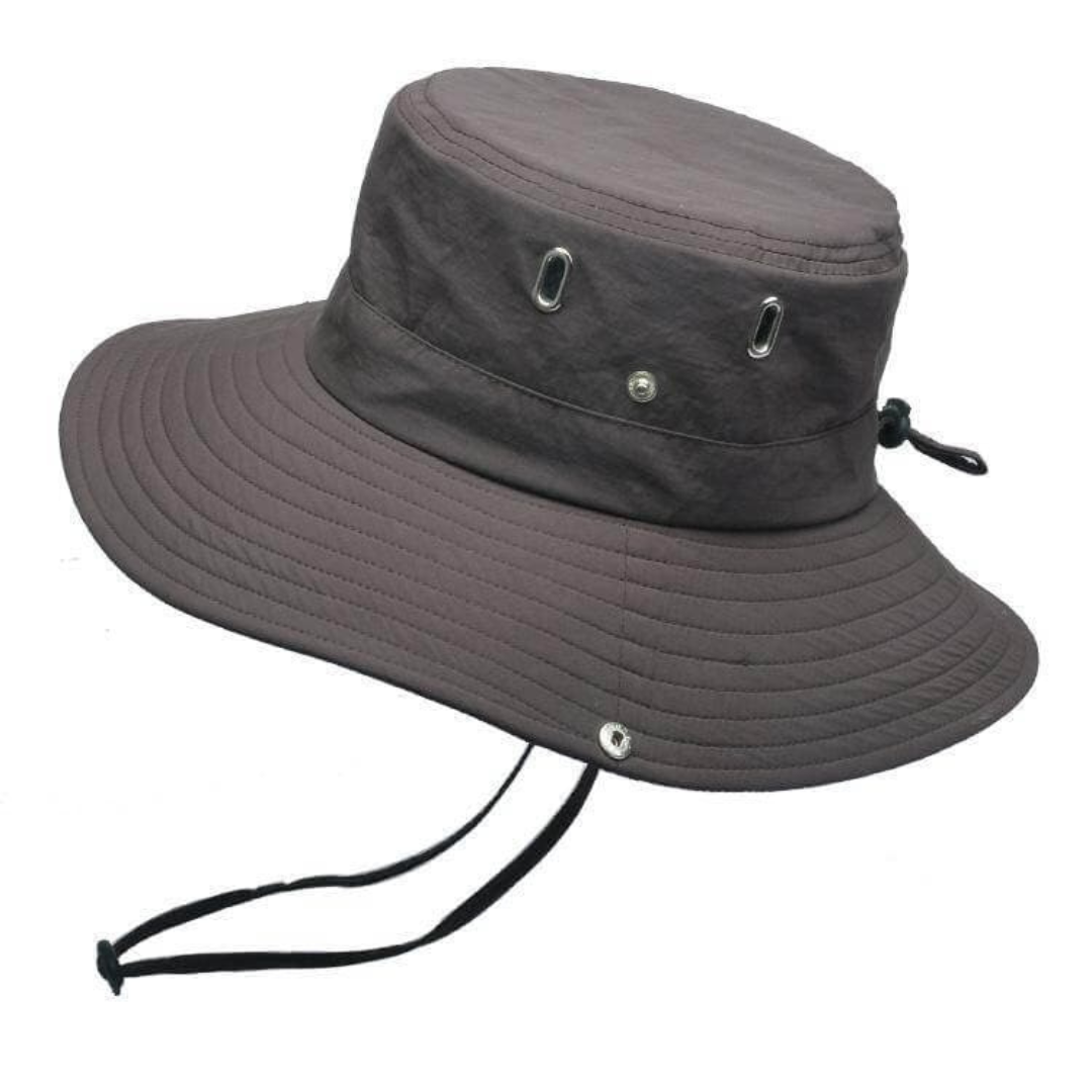 Fischerhut Bruno | Wasserabweisender Bucket Hat mit UV-Schutz-Kaffee-Chaps Herrenmode