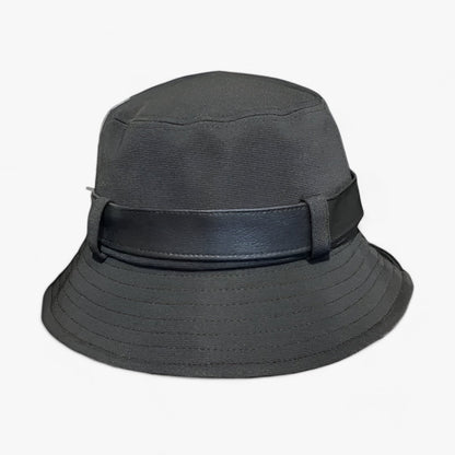 Fischerhut Nino | Lässiger Eimerhut für Herren-Schwarz-Chaps Herrenmode