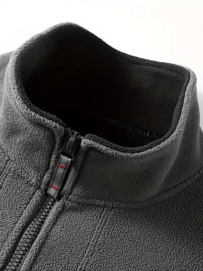 Fleecejacke | Outdoor | Winddicht | Fleece mit durchgehendem Reißverschluss | Winterjacken für Herren-Chaps Herrenmode