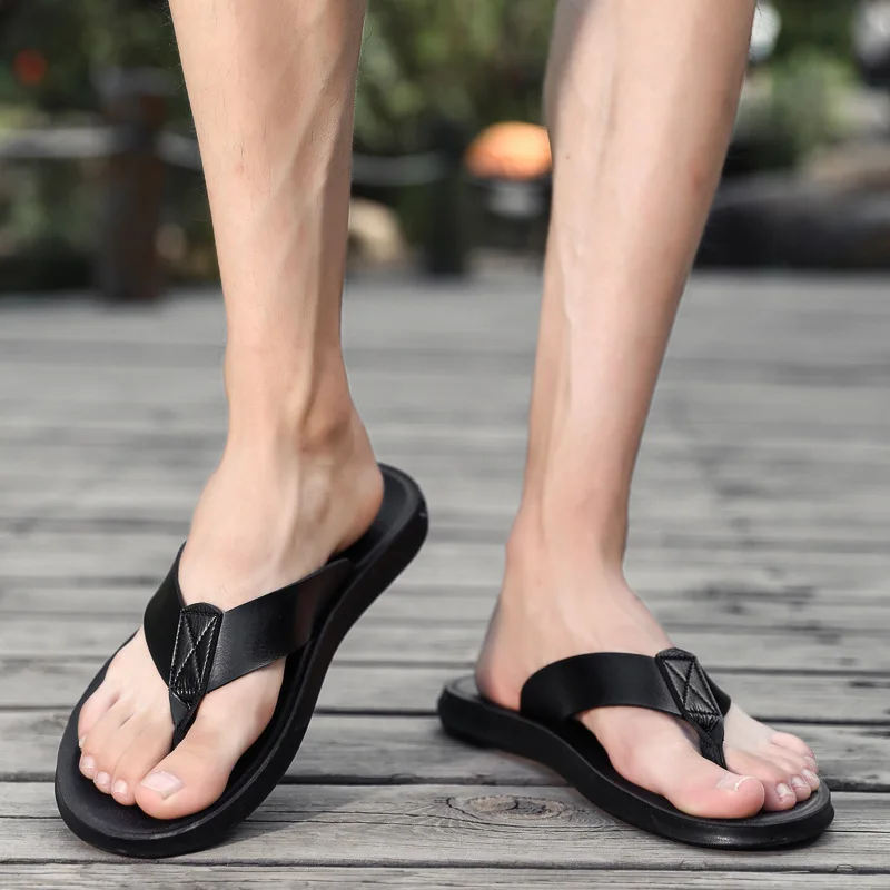 Flip Flops Piet | Klassische Zehentrenner für Herren-Chaps Herrenmode