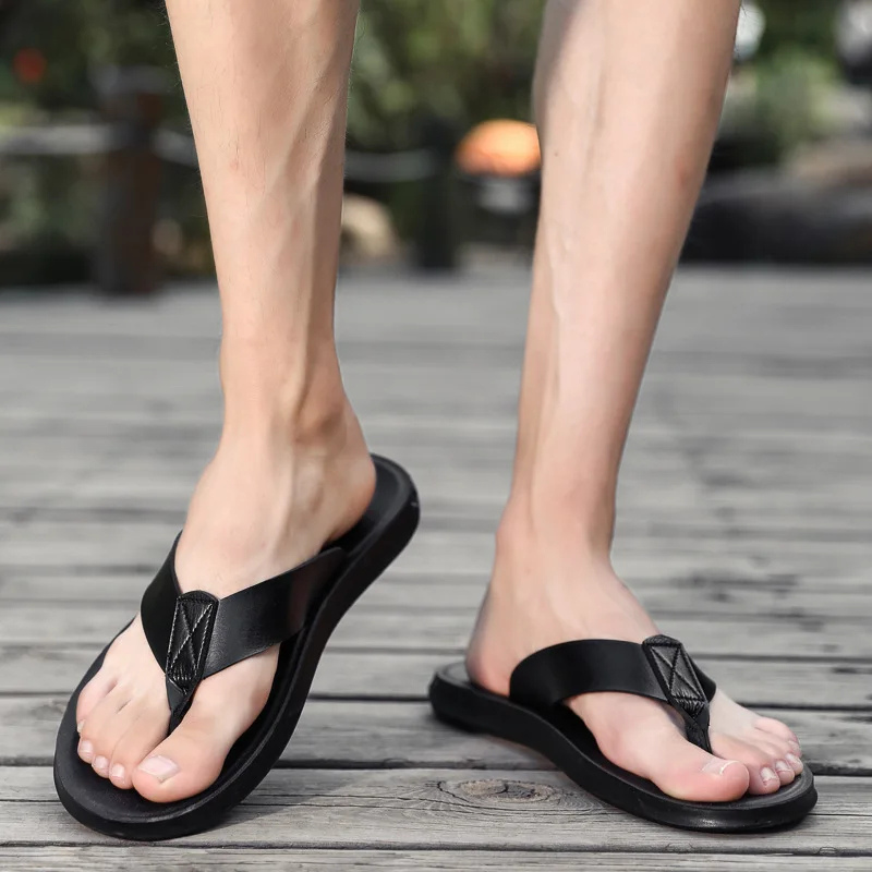 Flip Flops Piet | Klassische Zehentrenner für Herren-Chaps Herrenmode