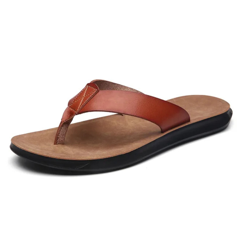 Flip Flops Piet | Klassische Zehentrenner für Herren-Chaps Herrenmode