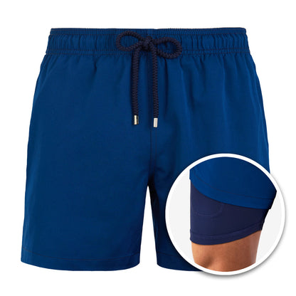 Florida Badeshorts-Marineblau-S-Chaps Herrenmode