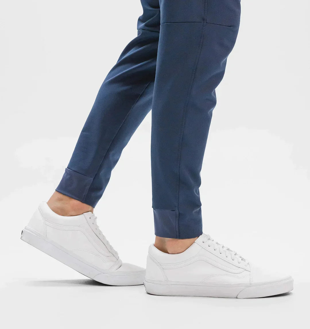 Freizeithosen | Kordelzug | Stretch | Slim Fit Jogger | Herrenhosen-Chaps Herrenmode
