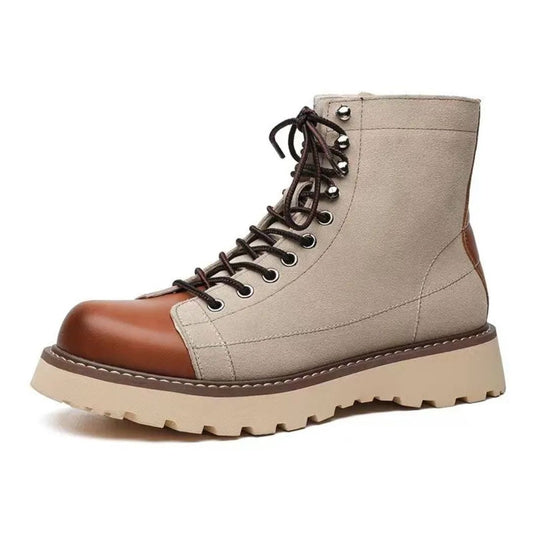 Haferlschuhe - Herren Leder Beige Oktoberfest-Beige-38-Chaps Herrenmode