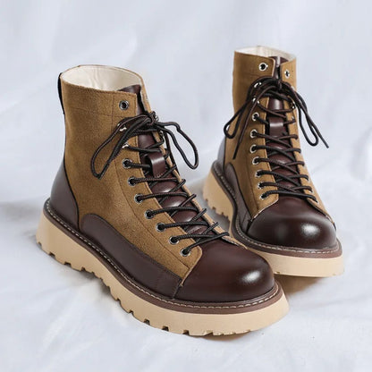 Haferlschuhe - Herren Leder Beige Oktoberfest-Chaps Herrenmode