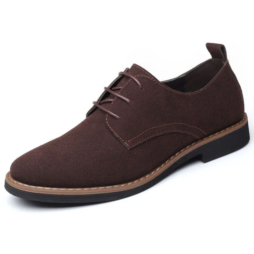 Haferlschuhe - Herren Wildleder Braun Oktoberfest-Braun-38-Chaps Herrenmode