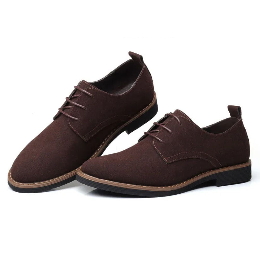 Haferlschuhe - Herren Wildleder Braun Oktoberfest-Chaps Herrenmode