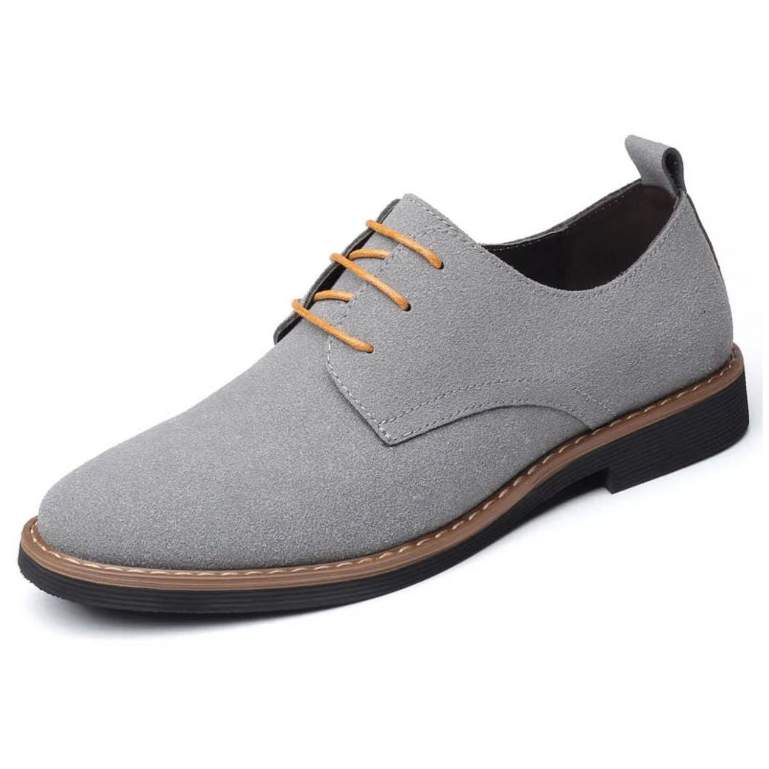 Haferlschuhe - Herren Wildleder Braun Oktoberfest-Grau-38-Chaps Herrenmode
