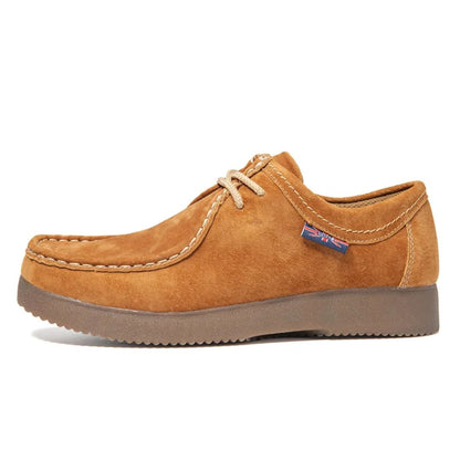 Haferlschuhe - Herren Wildleder Gelb Oktoberfest-Chaps Herrenmode